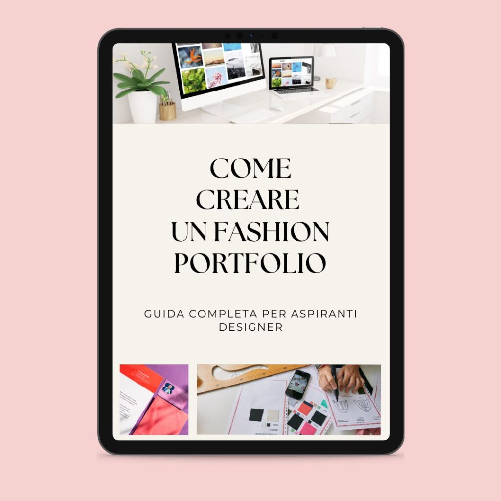 come creare un fashion portfolio